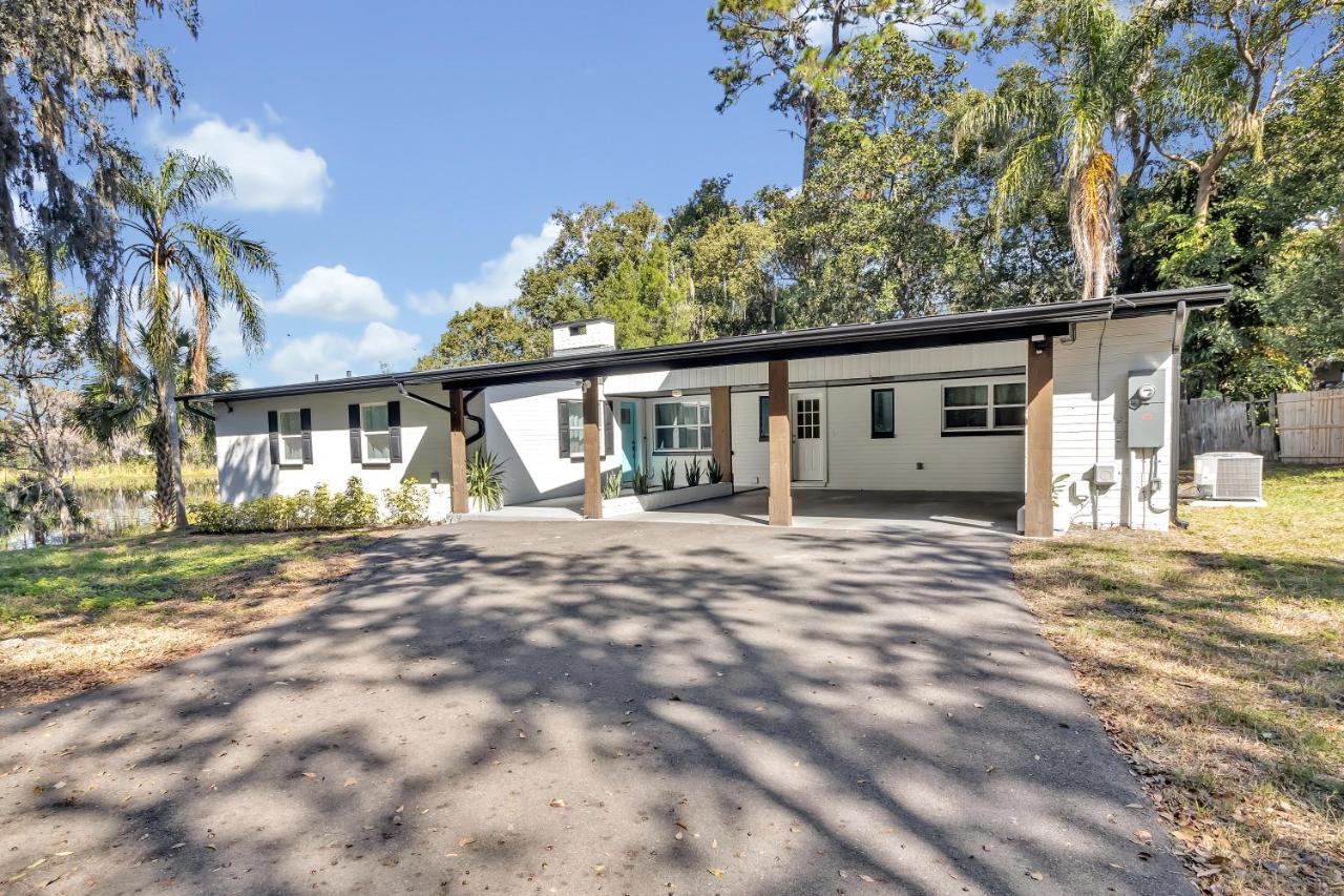 Modern Lake Front Casita Near Winter Park! 올랜도 외부 사진