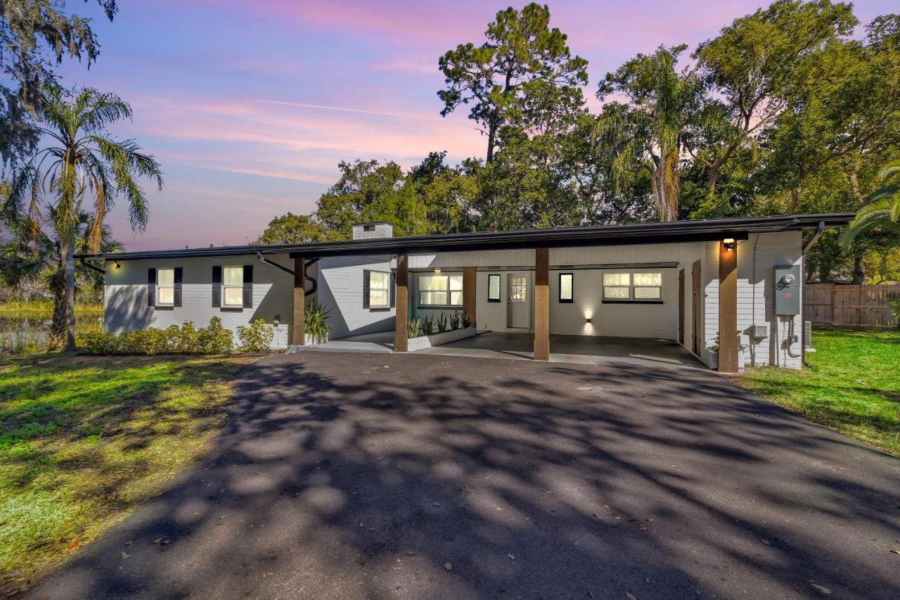 Modern Lake Front Casita Near Winter Park! 올랜도 외부 사진